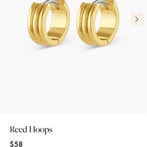 Gorjana Reed Earrings NWOT